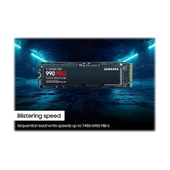 Samsung 990 PRO 2TB M.2 PCI Express 4.0 Internal Solid-State Drive, V-NAND (MZ-V9P2T0B/AM)* Solid State Drives
