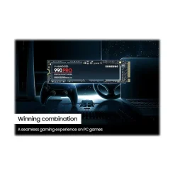 Samsung 990 PRO 1TB M.2 PCI Express 4.0 Internal Solid-State Drive, V-NAND (MZ-V9P1T0B/AM)* Solid State Drives