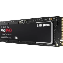 Samsung 980 PRO 1TB M.2 PCI Express 4.0 Internal Solid-State Drive, V-NAND (MZ-V8P1T0B/AM)* Solid State Drives