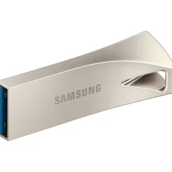 Samsung BAR Plus 64GB USB 3.1 Type A Flash Drive, Champagne Silver (MUF-64BE3/AM)* Usb Flash Drives