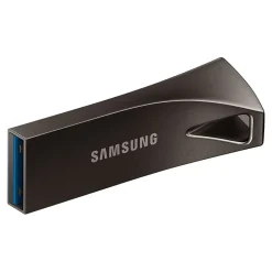 Samsung BAR Plus 64GB USB 3.1 Type A Flash Drive, Titan Gray (MUF-64BE4/AM)* Usb Flash Drives