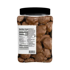 Chocolate<Sanders Small Batch Wonders Sea Salt Caramel Pecan Clusters, 25 oz. (MRY27719)