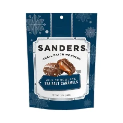 Chocolate<Sanders Small Batch Wonders Miniatures Sea Salt Caramels Milk Chocolate Pieces, 7 oz. (MRY31097)
