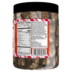 Chocolate<Sanders Small Batch Wonders Peppermint Dark Chocolate Sea Salt Caramels, 18 oz. (KAR30857)