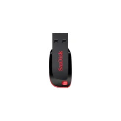 SanDisk Cruzer Blade 64GB USB 2.0 Type A Flash Drive, Black/Red (SDCZ50-064G-A46)* Usb Flash Drives