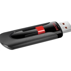 SanDisk Cruzer Glide 32GB USB 2.0 Type A Flash Drive, Black/Red (SDCZ60-032G-A46)* Usb Flash Drives