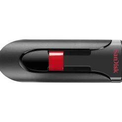SanDisk Cruzer Glide 256GB USB 2.0 Type A Flash Drive, Black/Red (SDCZ60-256G-A46)* Usb Flash Drives