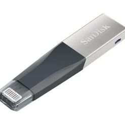 SanDisk iXpand Mini 16GB Flash Drive For iPhone, Black (SDIX40N-016G-GN6NN)* Usb Flash Drives