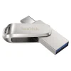 SanDisk Ultra Dual Luxe 64GB USB 3.1 Type-C Flash Drive, Silver (SDDDC4-064G-A46)* Usb Flash Drives