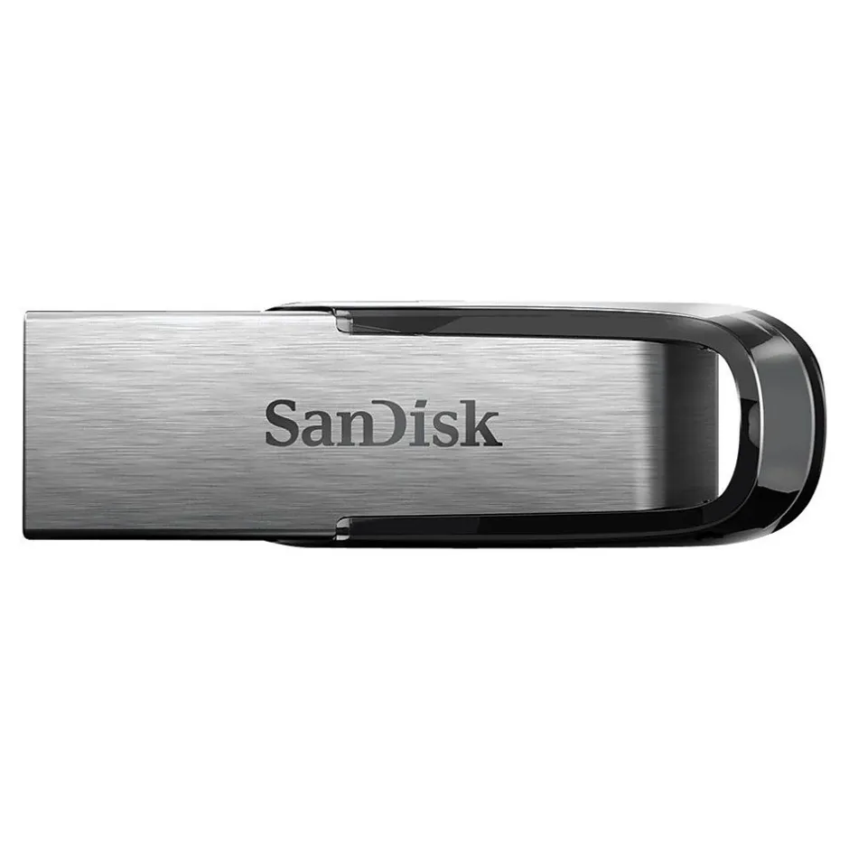 SanDisk Ultra Flair 128GB USB 3.0 Type A Flash Drive, Silver (SDCZ73-128G-A46)* Usb Flash Drives