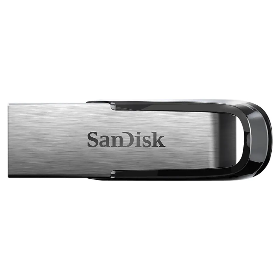 SanDisk Ultra Flair 256GB USB 3.0 Type A Flash Drive, Silver/Black (SDCZ73-256G-A46)* Usb Flash Drives