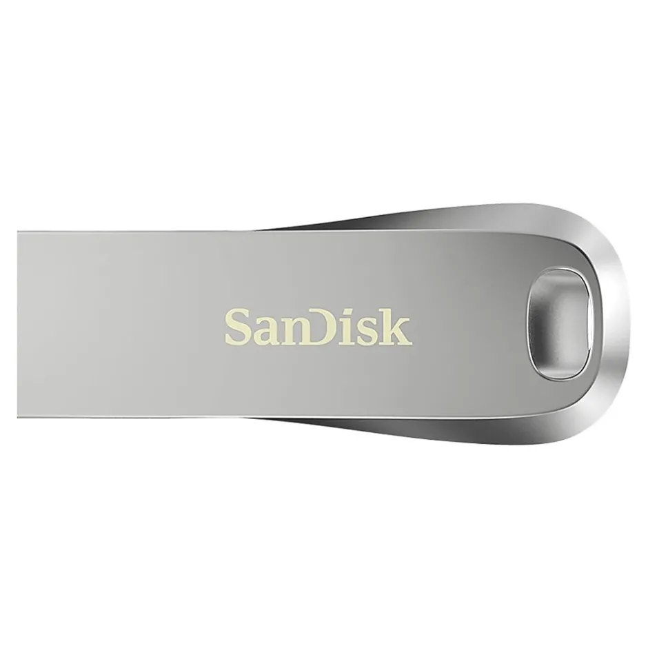SanDisk Ultra Luxe 128GB USB 3.1 Type A Flash Drive, Silver (SDCZ74-128G-A46)* Usb Flash Drives