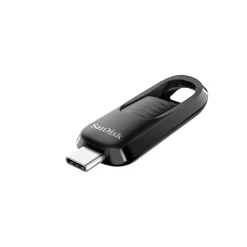 SanDisk Ultra Slider 256GB USB 3.2 Type-C Flash Drive, Black (SDCZ480-256G-A46)* Usb Flash Drives