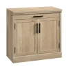 Aspen Post 30"H Storage Cabinet, Prime Oak (427015) Storage Cabinets