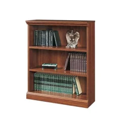 Hot Camden County 3-Shelf Standard Bookcase, Cherry (101783) Bookcases