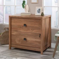 Outlet Cannery Bridge Commercial 2-Drawer Lateral File Cabinet, Letter/Legal Size, 32"W x 22"D, Sindoori Mango (429514) File Cabinets