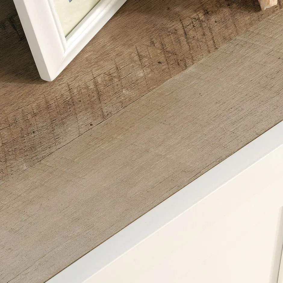 Discount Cottage Road 71"H 5-Shelf Bookcase with Adjustable Shelves, Soft White (417593) Bookcases