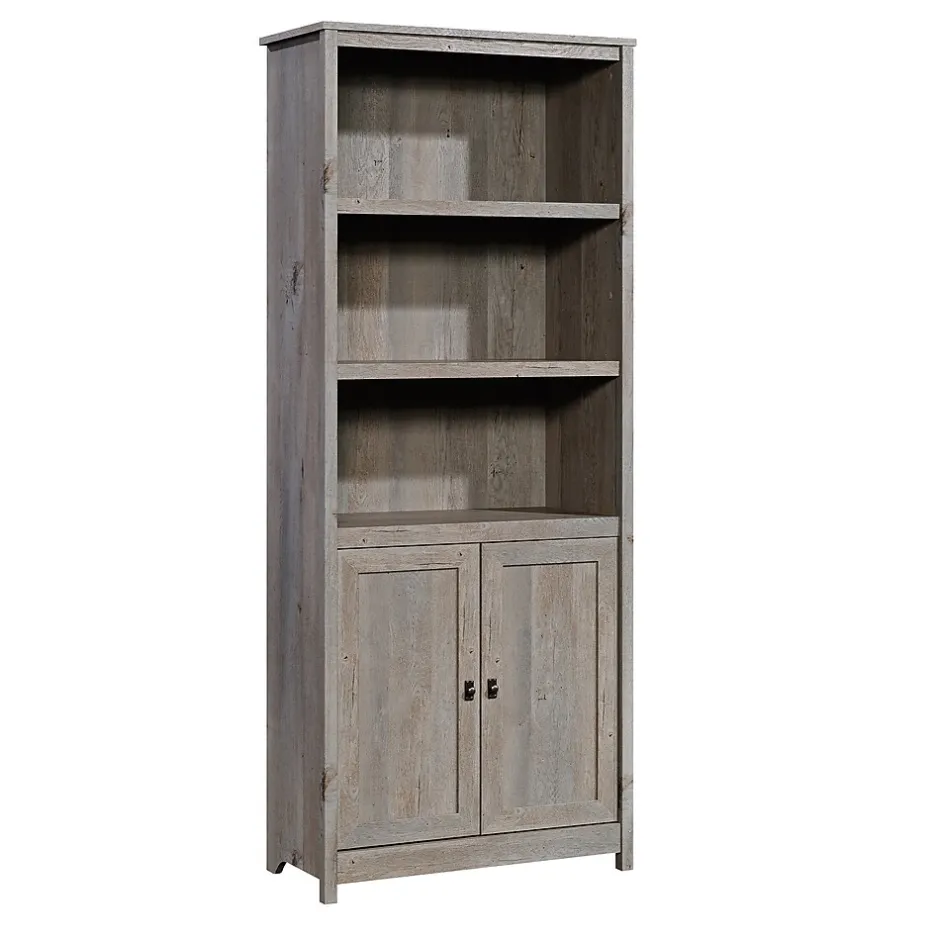 Discount Cottage Road 71"H 5-Shelf Bookcase with Adjustable Shelves, Mystic Oak (422476) Bookcases