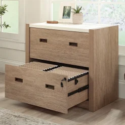 Discount Dixon City Commercial 2-Drawer Lateral File Cabinet, Letter/Legal Size, Lockable, 33