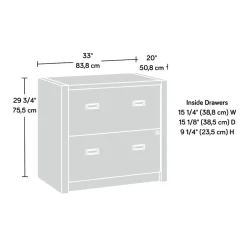 Discount Dixon City Commercial 2-Drawer Lateral File Cabinet, Letter/Legal Size, Lockable, 33
