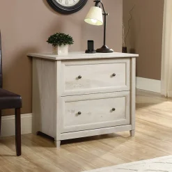 Online Edge Water 2-Drawer Lateral File Cabinet, Letter/Legal Size, Chalked Chestnut (418796) File Cabinets