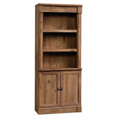 Clearance Palladia 72"H 5-Shelf Bookcase, Vintage Oak (420609) Bookcases