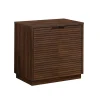 Clearance Palo Alto 29"H Storage Cabinet, Spiced Mahogany (427823) Storage Cabinets