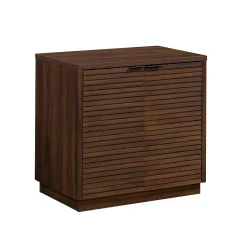 Clearance Palo Alto 29"H Storage Cabinet, Spiced Mahogany (427823) Storage Cabinets