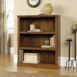 Select 44"H 3-Shelf Bookcase, Oiled Oak (410372) Bookcases