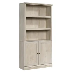 Select 70"H 5-Shelf Bookcase, Chalked Chestnut (426310) Bookcases
