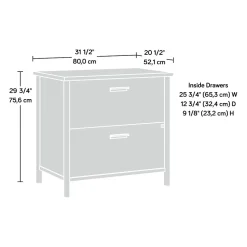 Discount Whitaker Point Commercial 2-Drawer Lateral File Cabinet, Letter/Legal Size, Lockable, 31