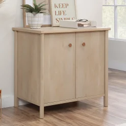 Hot Whitaker Point 30"H Storage Cabinet with 2 Shelves, Natural Maple (429373) Storage Cabinets