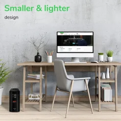 Battery Backup<Schneider Electric Back-UPS Pro Compact Tower LCD Battery Backup & Surge Protector with USB, 8-Outlets (BX1000M)