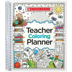 Online Teacher Coloring Planner (SC-809292) Grade Books