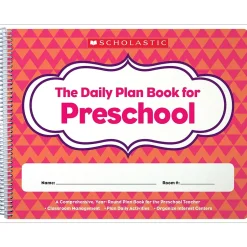 Clearance Teaching Solutions The Daily Plan Book for Preschool, Pack of 2 (SC-806458-2) Grade Books