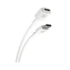 Usb Cables<scosche ExtendIt 3' USB Type-C to USB Type-C Cable, Female to Male, White (USBCEXT3WT-SP)