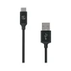 scosche StrikeLine Premium 4' USB A Male/C Male, Space Gray (CAB4SG)