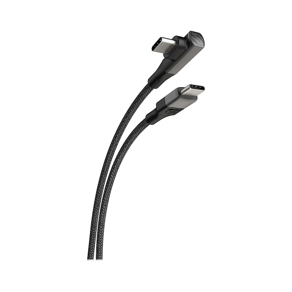 Usb Cables<scosche StrikeLine Premium 6' USB Type-C Cable, Black (CCBRA6-SP)