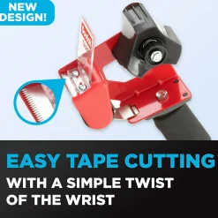 Scotch 2" Handheld Packing Tape Dispenser, Red (MMMST181)* Tape Dispensers