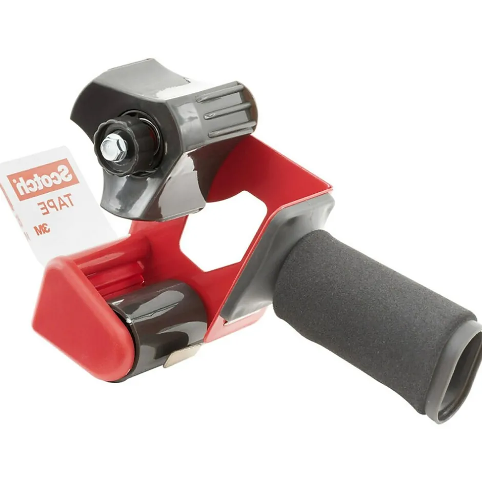 Scotch 2" Handheld Packing Tape Dispenser, Red (MMMST181)* Tape Dispensers