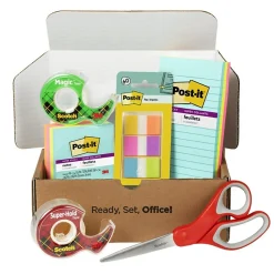 Hot Scotch and Brand Back to School Bundle, 2 Scotch Tapes, 2 Notes, 1 Flag, 1 Scotch Scissors (SIOC) Post-It Notes
