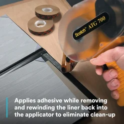 Scotch ATG 700 0.75" Packing Tape Dispenser, Yellow (ATG700)* Tape Dispensers