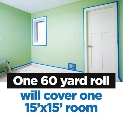 Scotch Blue Painter's Masking Tape, Blue, 3