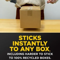 Scotch Box Lock Shipping Packing Tape, 1.88 in. x 38.2 yds., Clear, 3 Pack (3950S-3)* Packing Tape