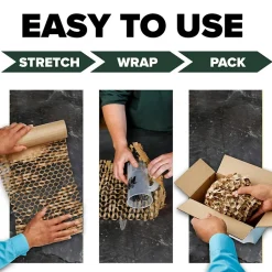 Scotch Cushion Lock Protective Wrap, Tan, 12