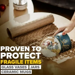 Scotch Cushion Lock Protective Wrap, Tan, 12