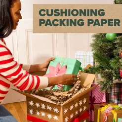 Scotch Cushion Lock Protective Wrap, Tan, 12