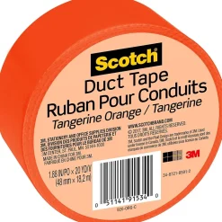 Scotch Duct Tape, 1.88" x 20 yds., Orange (920-ORG-C)* Duct Tape