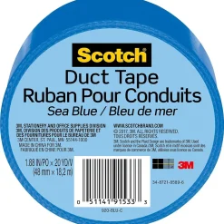 Scotch Duct Tape, 1.88" x 20 yds., Blue (920-BLU-C)* Duct Tape
