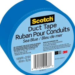 Scotch Duct Tape, 1.88" x 20 yds., Blue (920-BLU-C)* Duct Tape